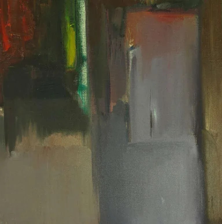 Janine Collier Oil on Canvas Titled "Berceuse" American, 20th Century - 5