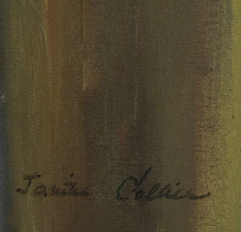 Janine Collier Oil on Canvas Titled "Berceuse" American, 20th Century - 7
