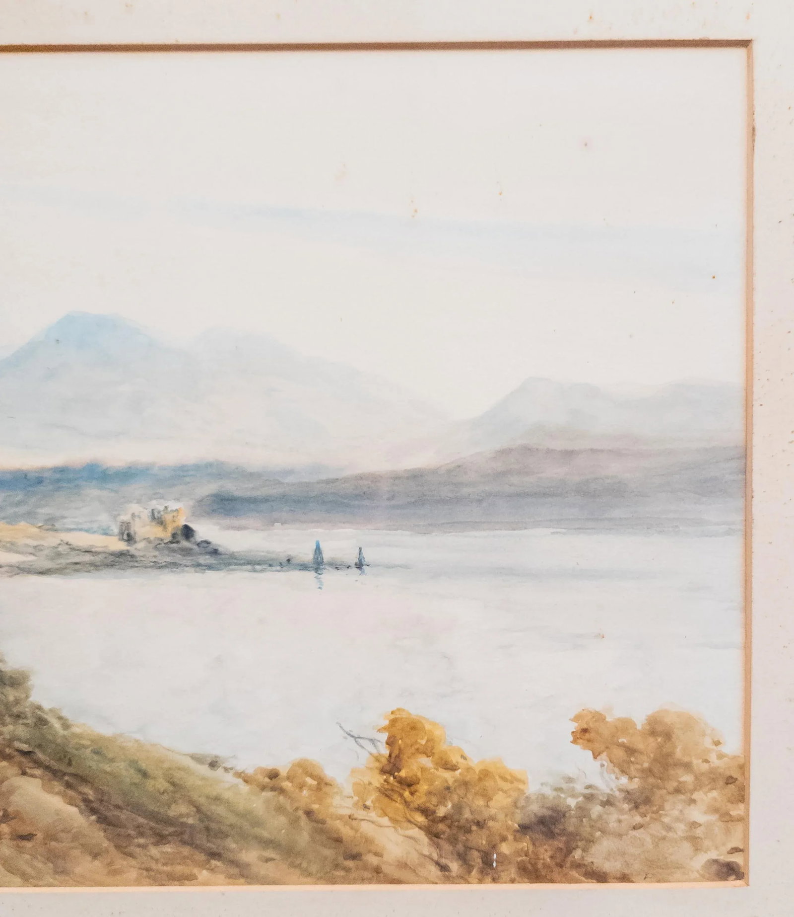 Early 20th Century English Watercolor Landscape of Scottish Loch Awe by William Glover - 6