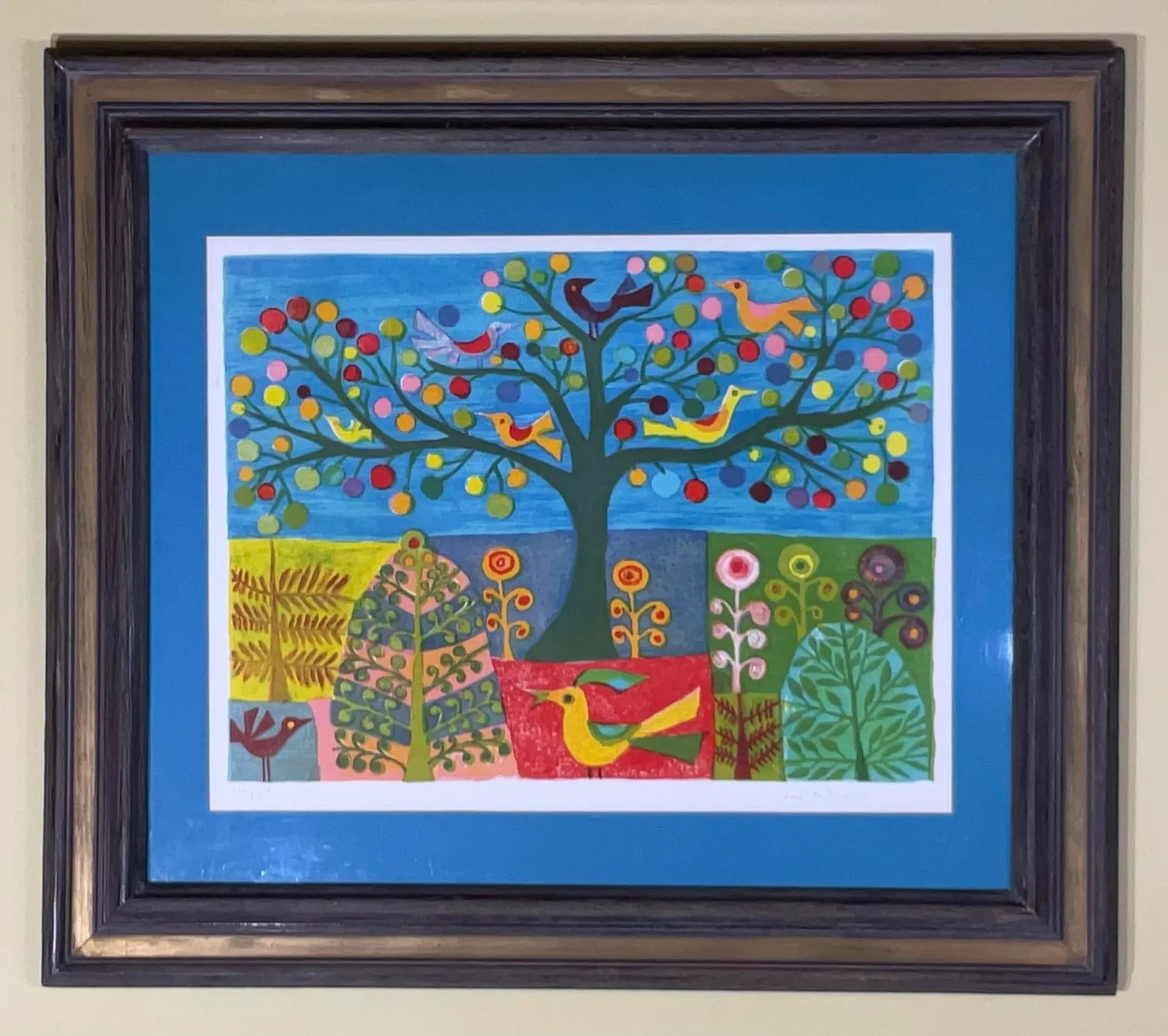 Signed Whimsical Lithograph by Judith Bledsoe - 11