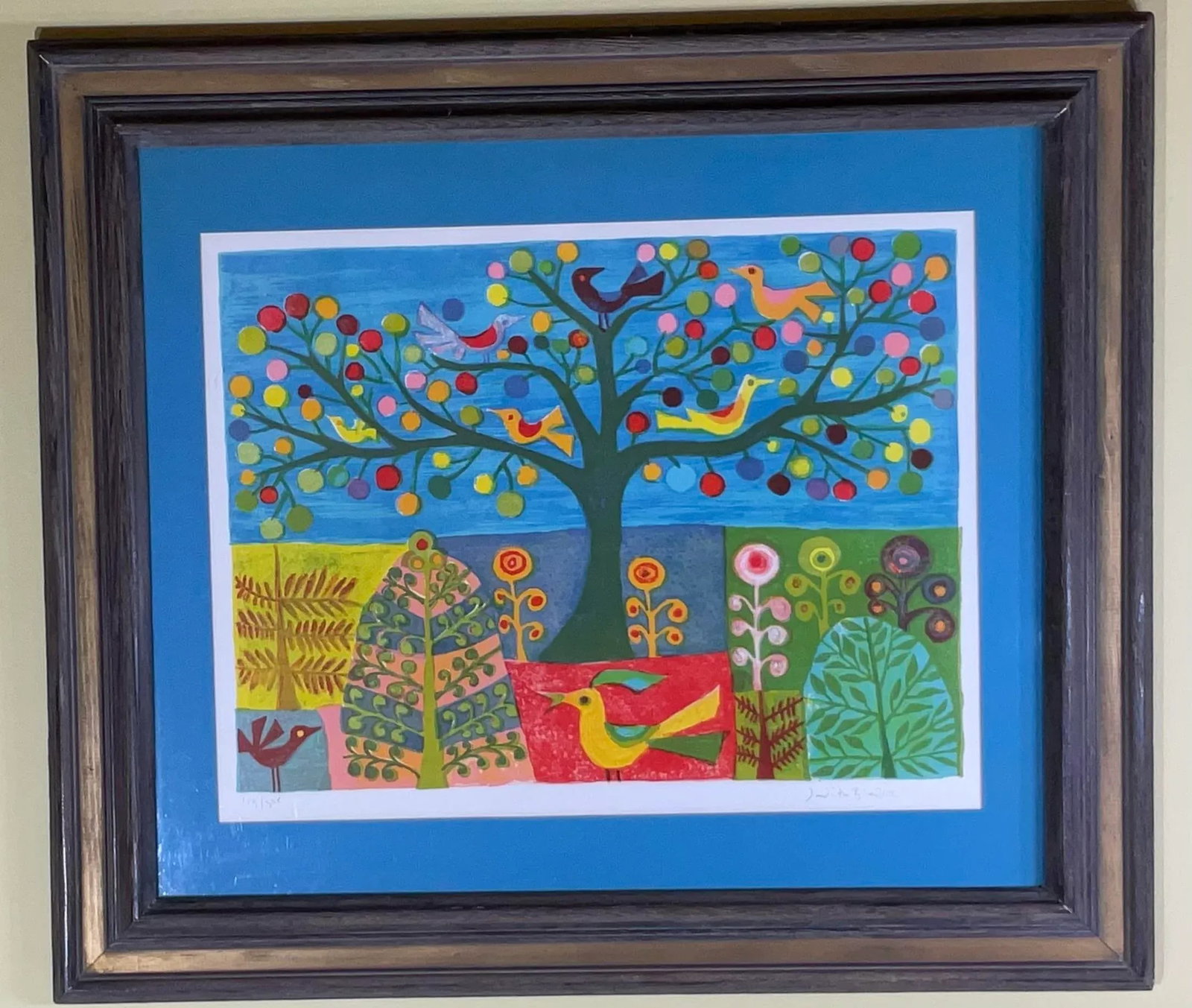Signed Whimsical Lithograph by Judith Bledsoe - 3