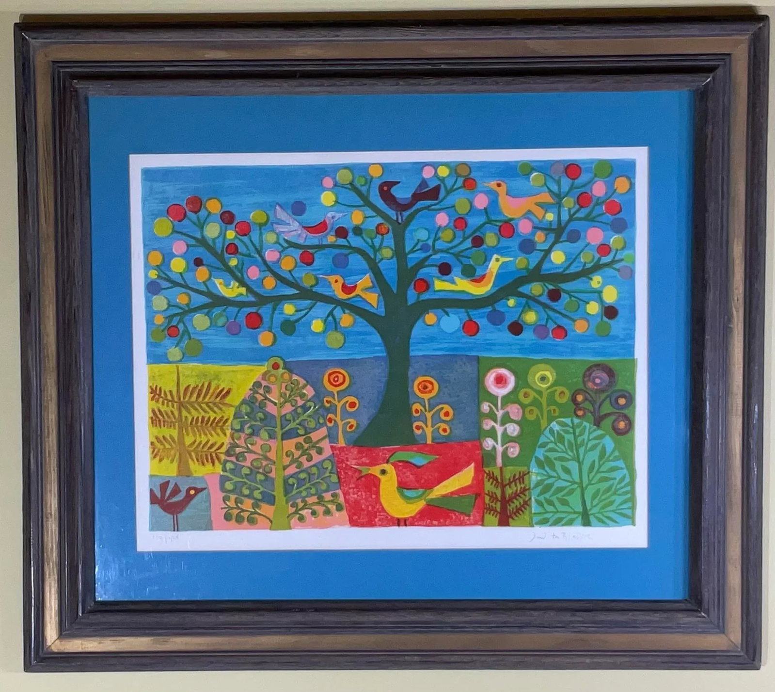 Signed Whimsical Lithograph by Judith Bledsoe - 7