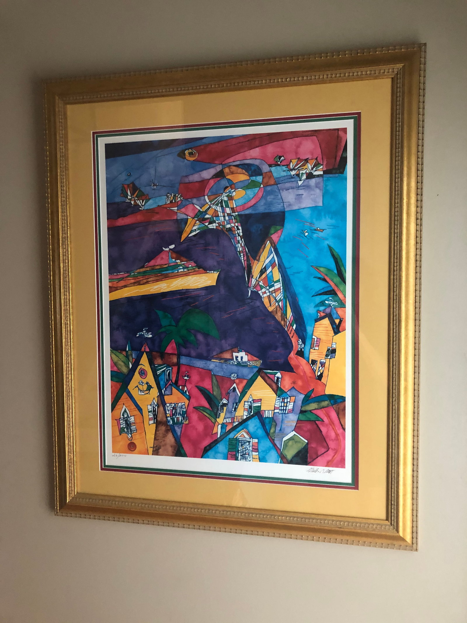 Modern Original Miles Blatt Signed Print, Living Along the Cooper - 12