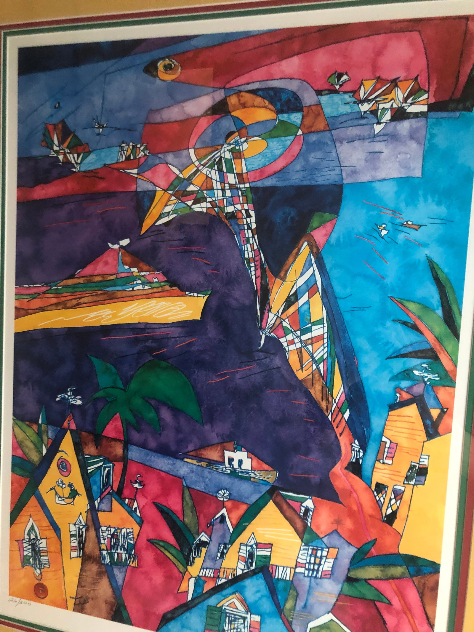 Modern Original Miles Blatt Signed Print, Living Along the Cooper - 3