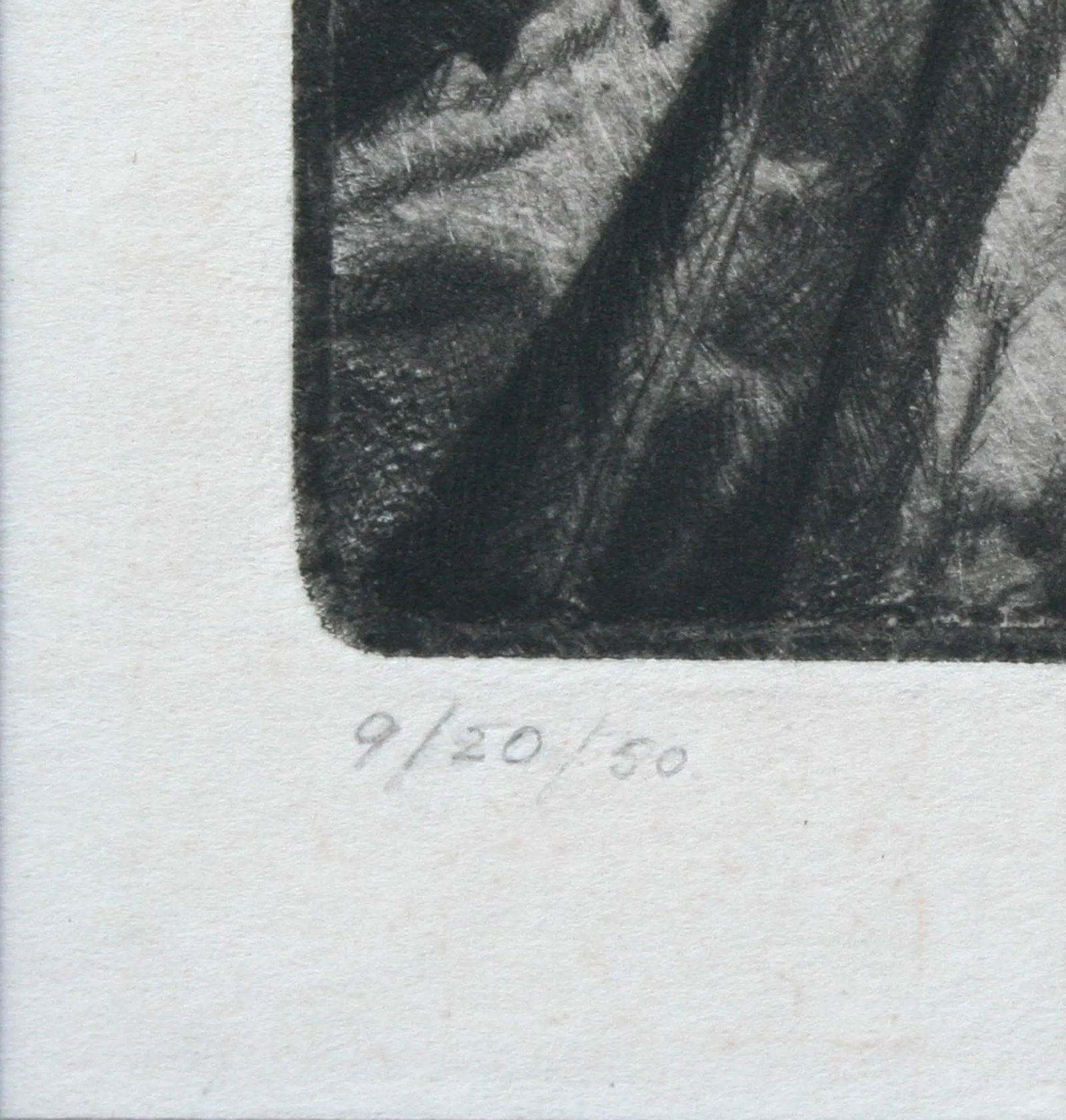 1930s Photo Realist Drypoint Etching Portrait "The Hunter" - 3