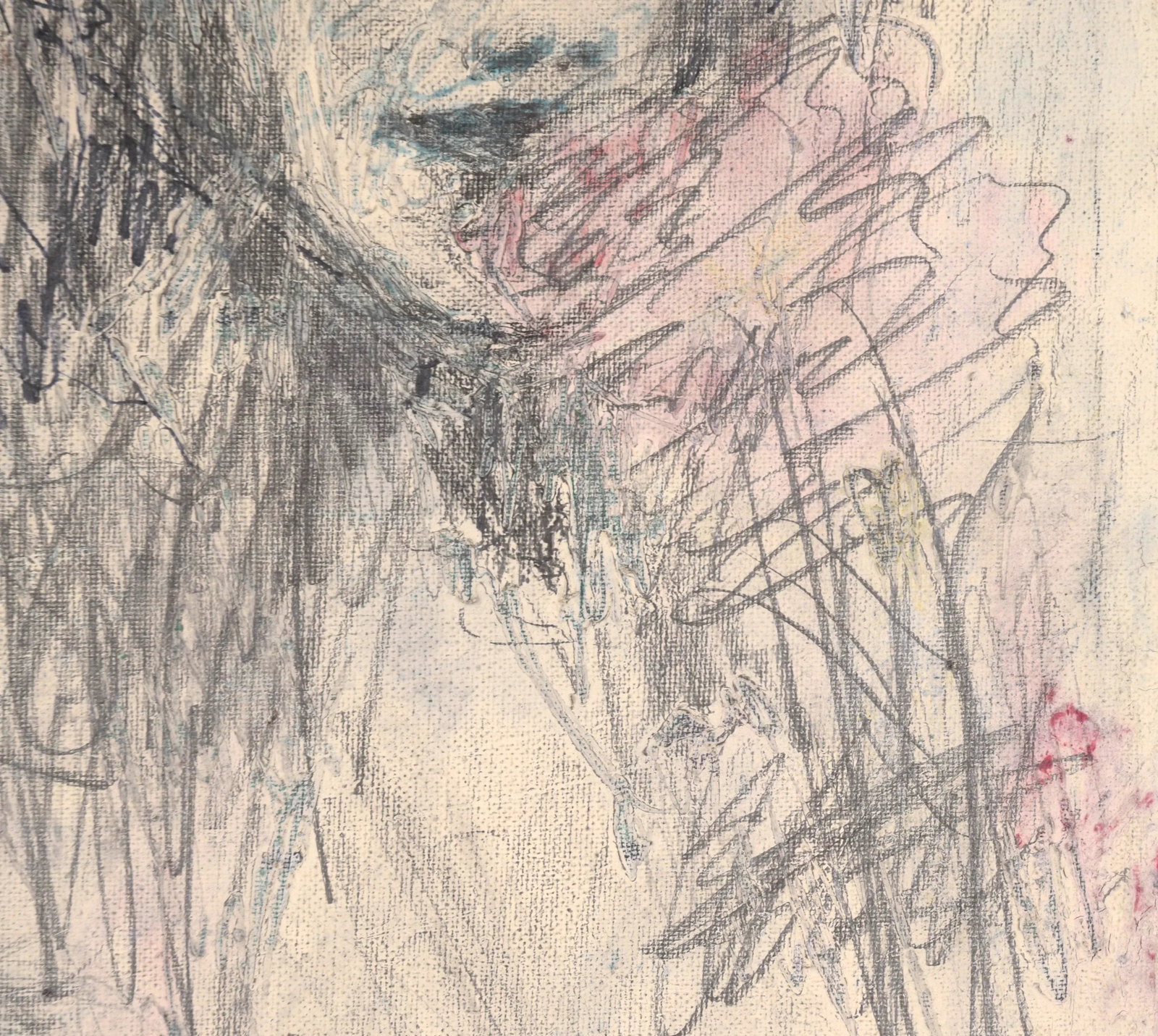 Contemporary Abstracted Portrait of a Girl With a Flower - 5