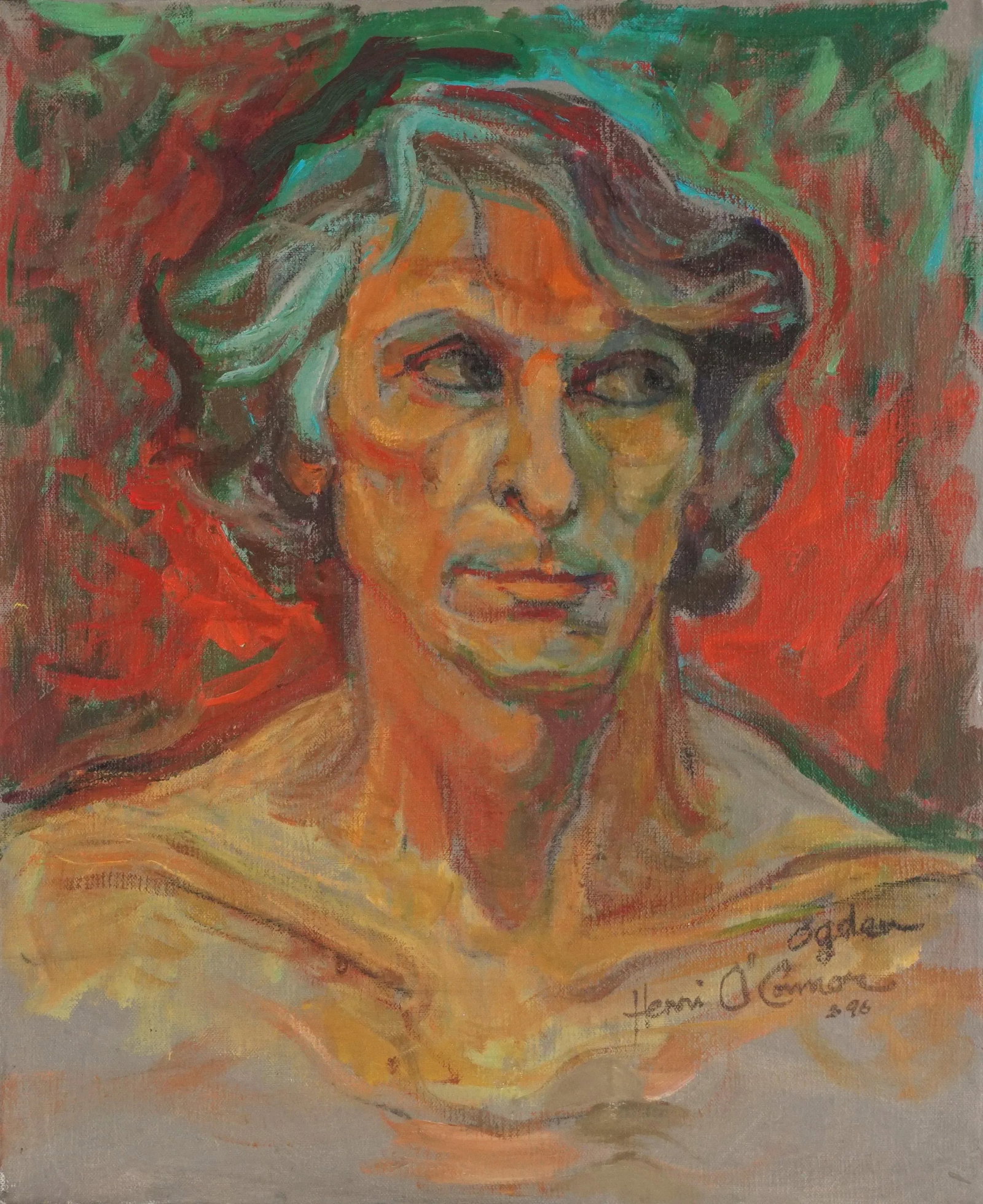 Fauvist Portrait of Ogden by Henri O'Connor - 2