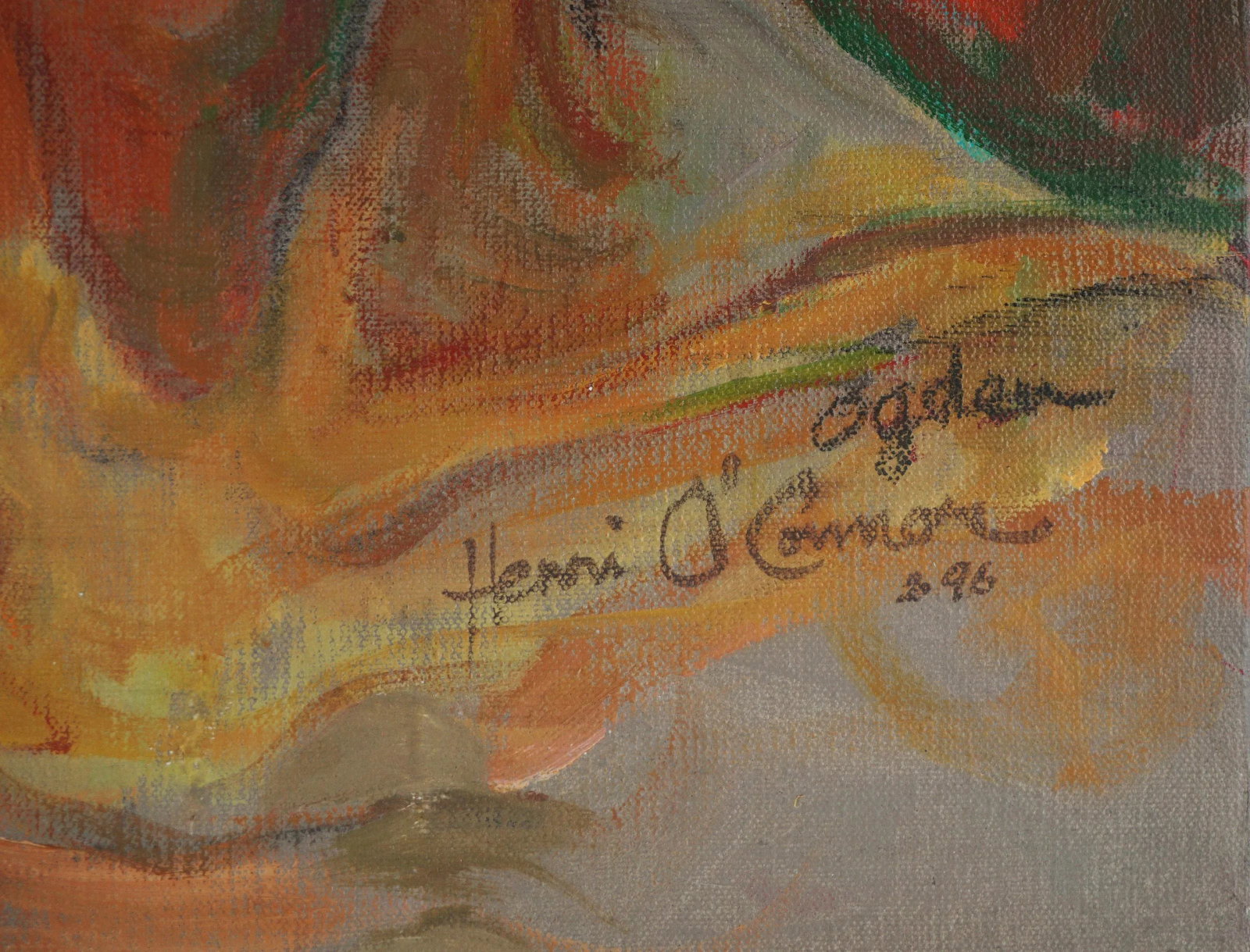 Fauvist Portrait of Ogden by Henri O'Connor - 4