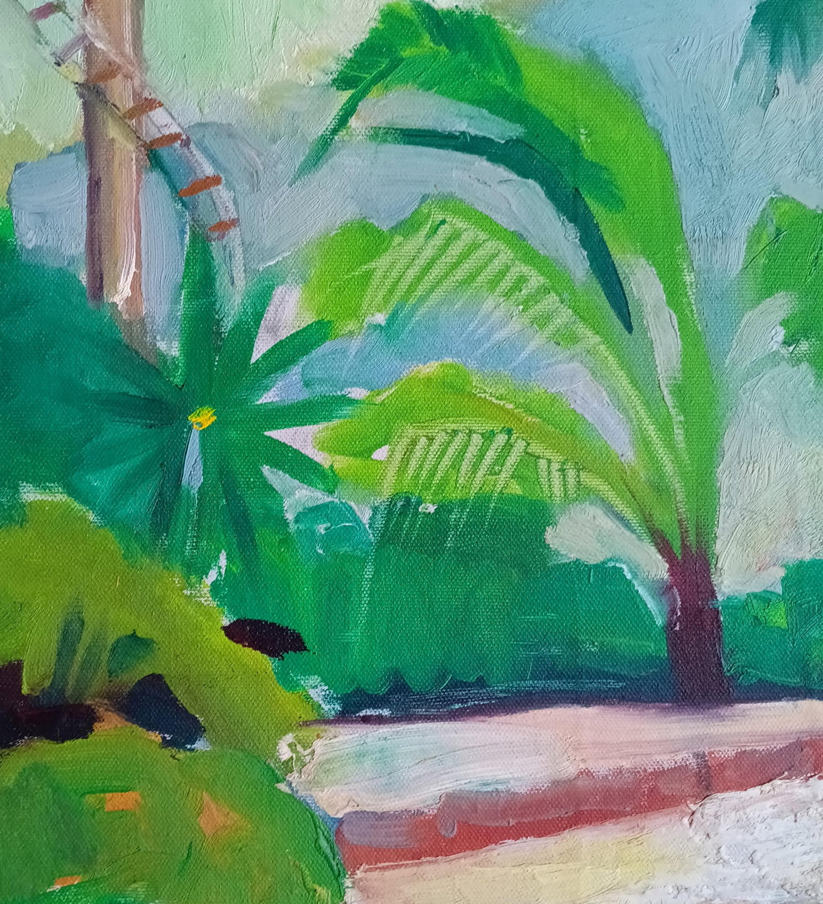 Xcaret Adventure and Water Park Near Cancun in Mexico Oil Painting - 4
