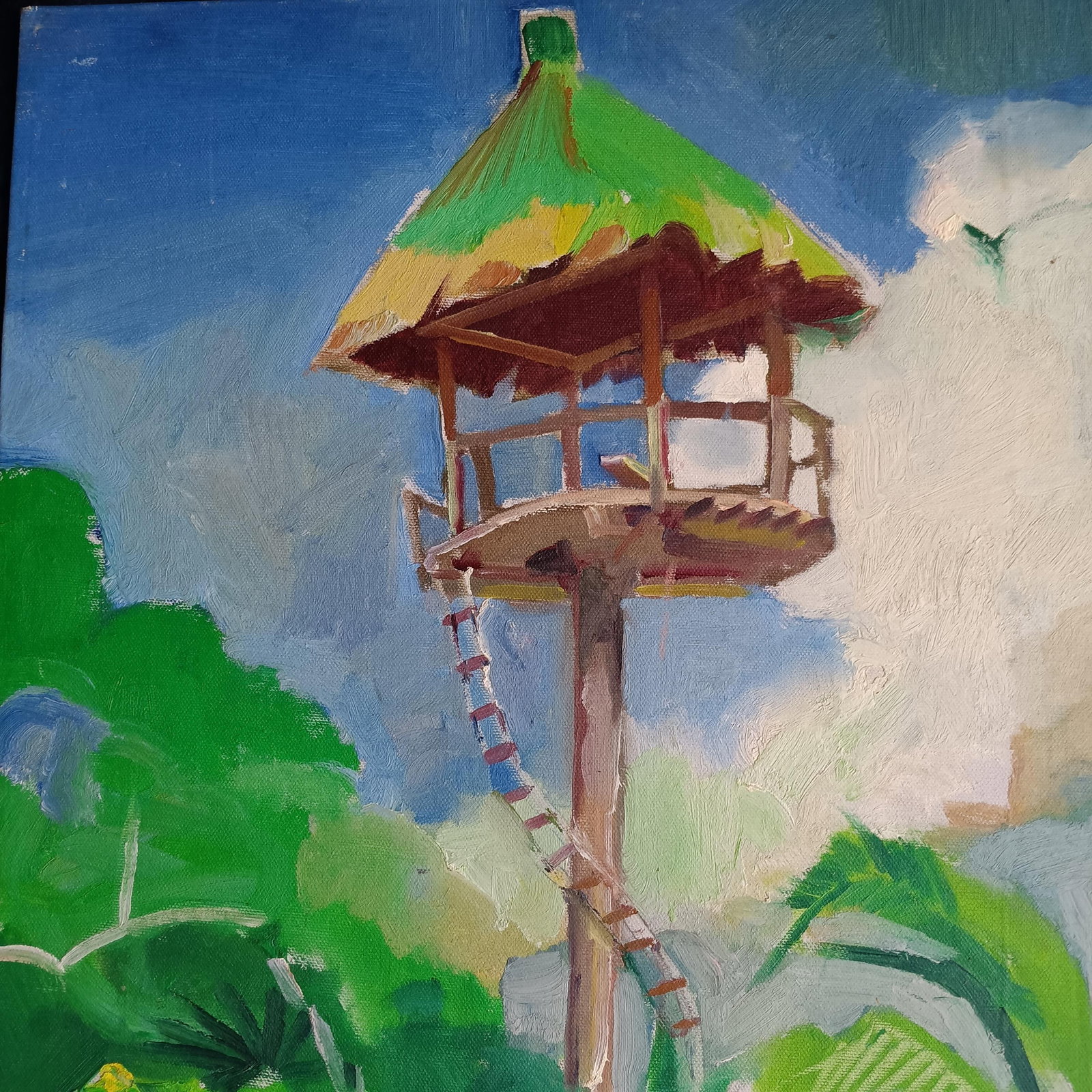 Xcaret Adventure and Water Park Near Cancun in Mexico Oil Painting - 6