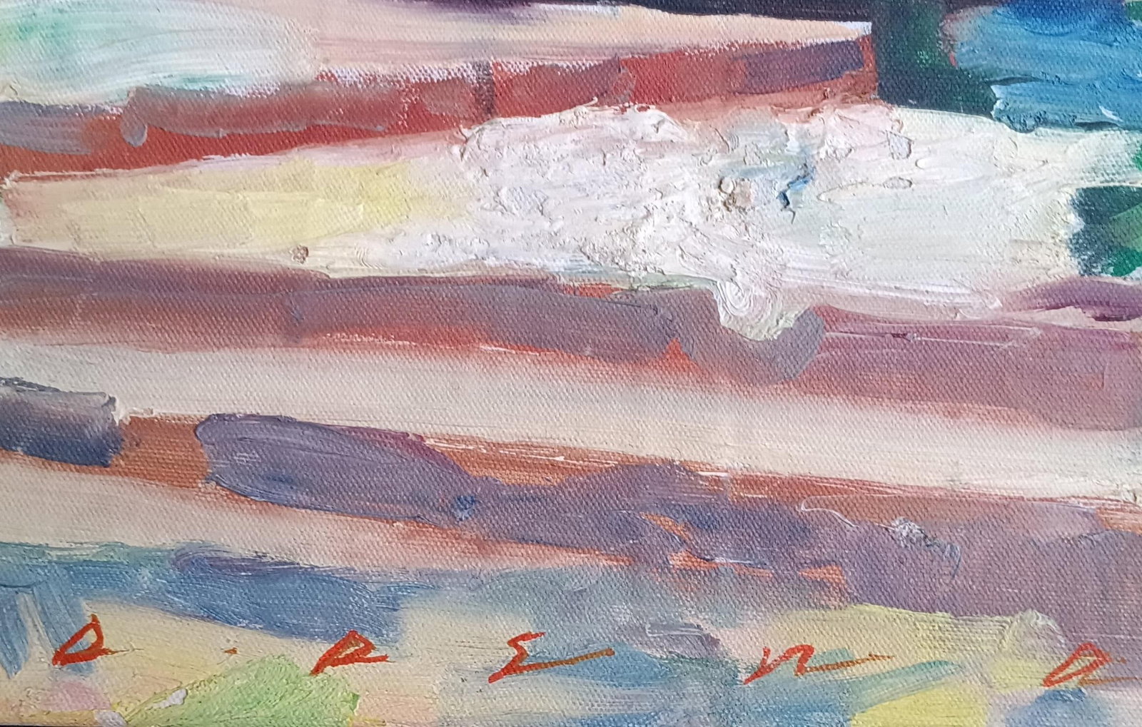Xcaret Adventure and Water Park Near Cancun in Mexico Oil Painting - 7