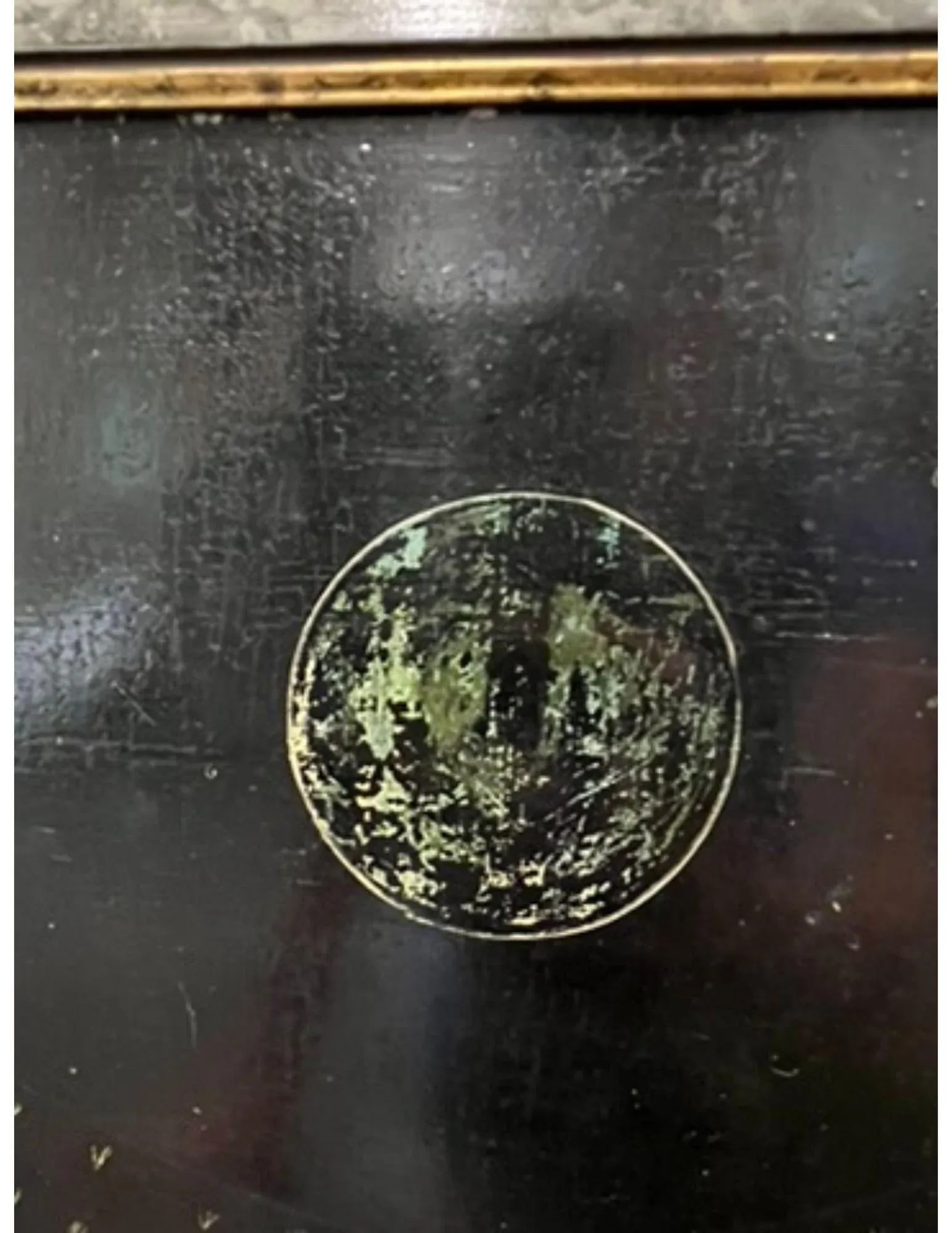 1970s Framed Painting of a Peacock at Moonlight, Signed - 3