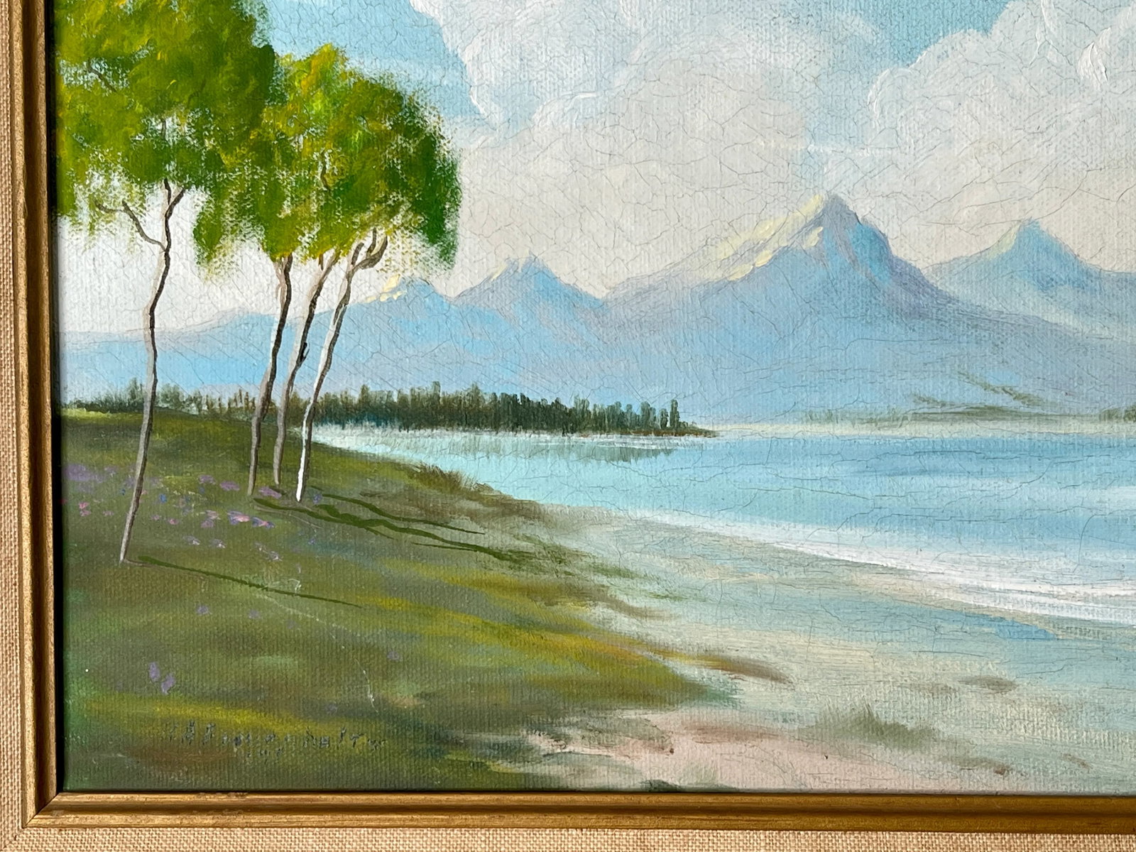 1971 South Seas Framed Oil Painting - 5