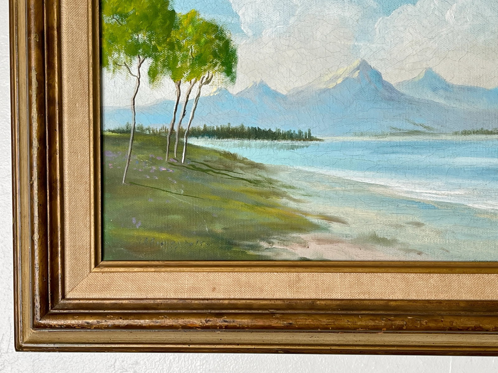 1971 South Seas Framed Oil Painting - 9