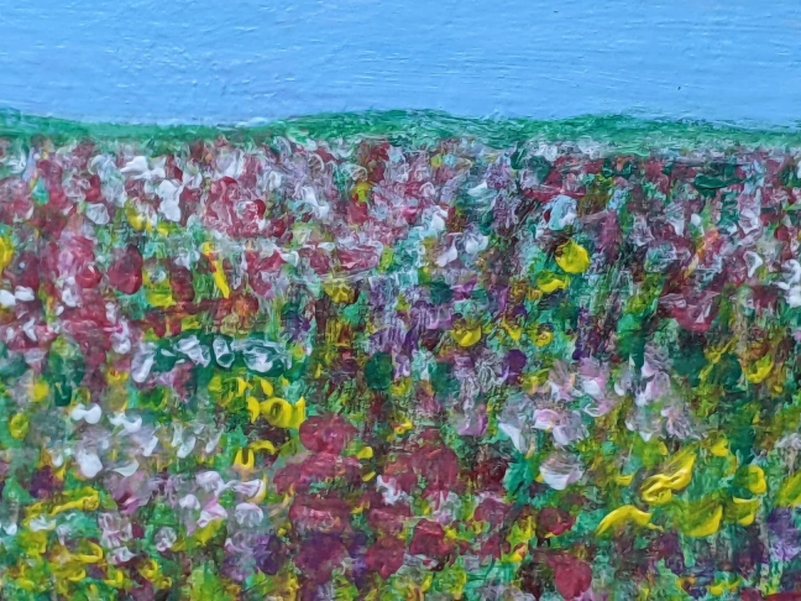 Original Landscape Impressionist Painting Framed and Signed - 5