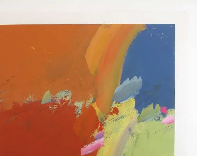 James Byrd, American 20th Century, Gouache Titled "Firecracker Sunday" - 4