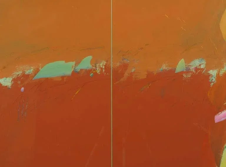 James Byrd, American 20th Century, Gouache Titled "Firecracker Sunday" - 5