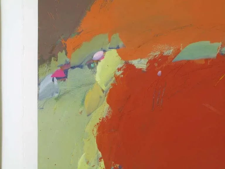 James Byrd, American 20th Century, Gouache Titled "Firecracker Sunday" - 6