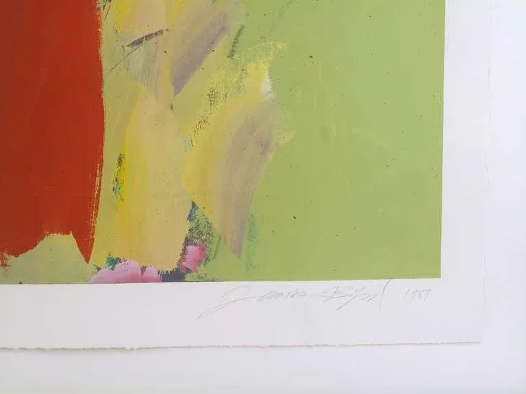 James Byrd, American 20th Century, Gouache Titled "Firecracker Sunday" - 9