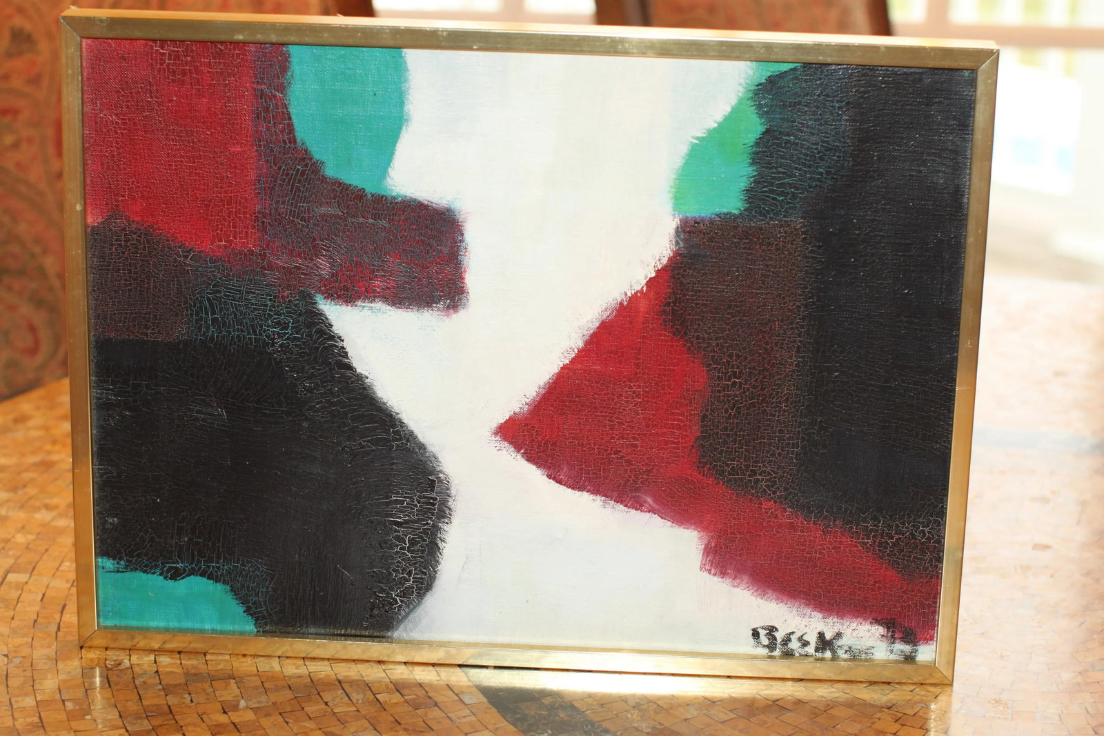 Abstract Expressionist Beek Modern Oil Painting Landscape - 3