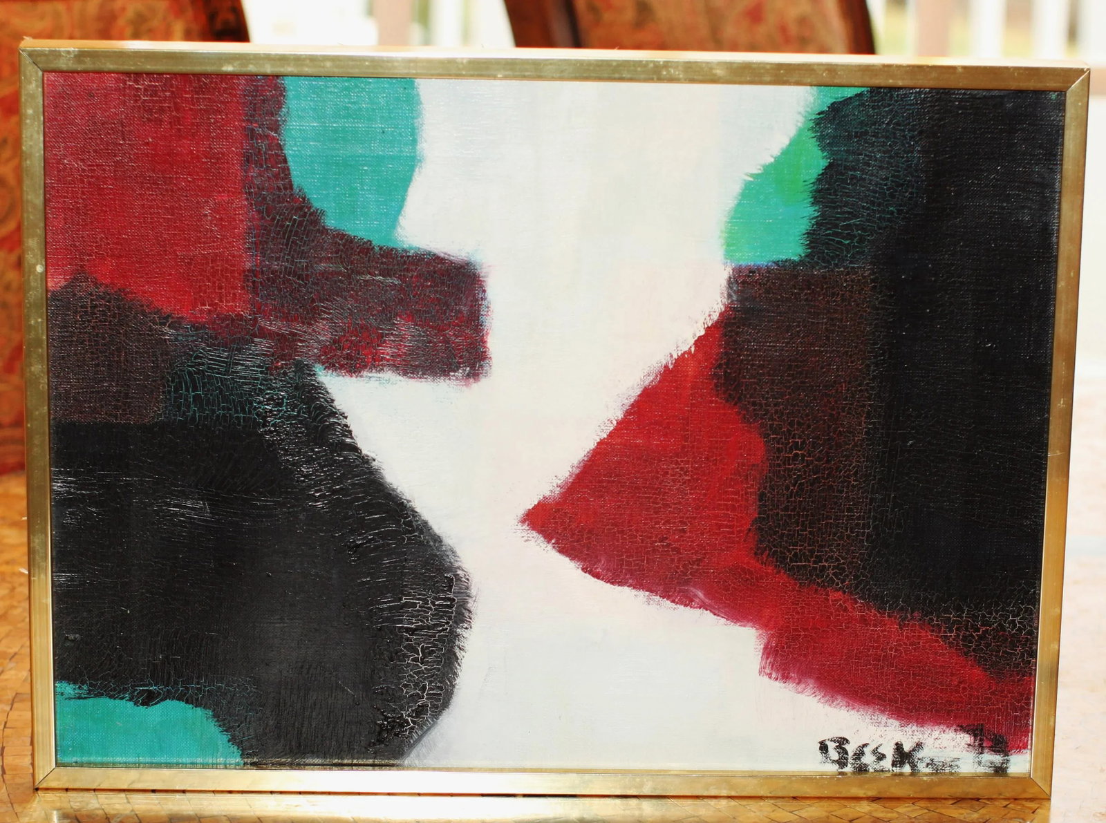 Abstract Expressionist Beek Modern Oil Painting Landscape - 6