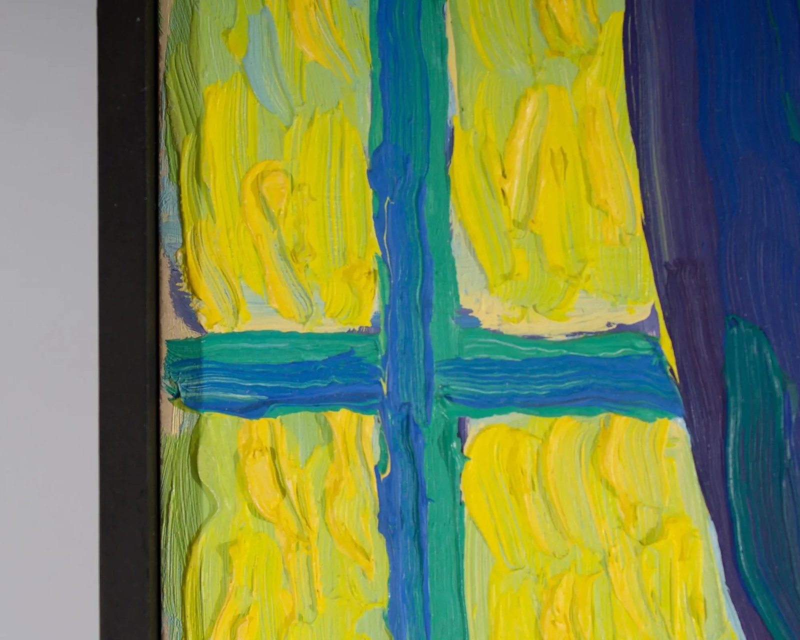 1996 "Studio" Oil on Board Painting by Tom Porter - 8