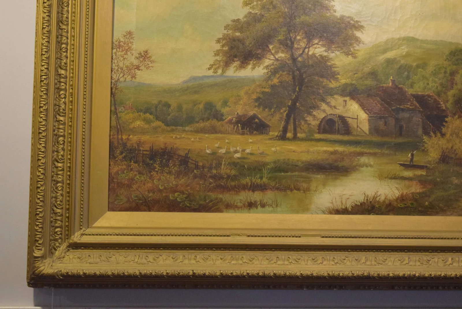 Oil on Canvas-Landscape-Signed O. (Octavius) T. Clark - 3