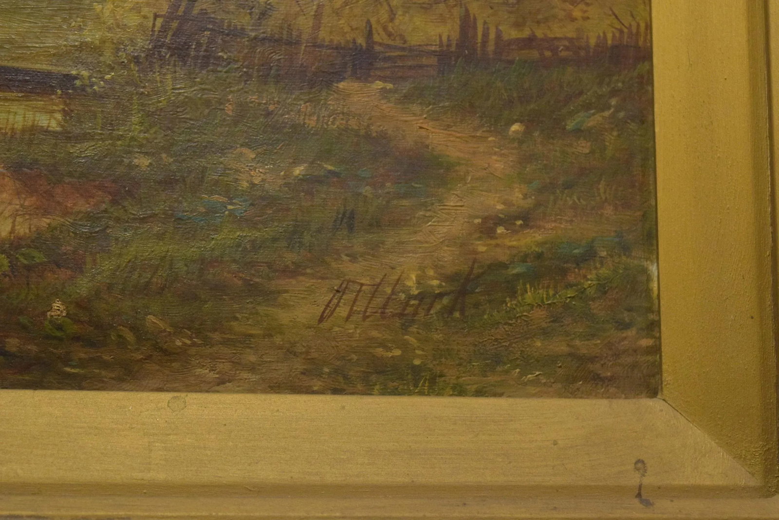 Oil on Canvas-Landscape-Signed O. (Octavius) T. Clark - 5