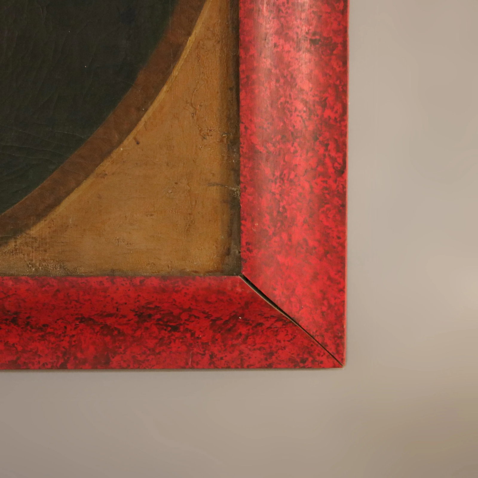 Antique Oil on Canvas Laid on Board Portrait of a Gentleman Early 19thC - 4