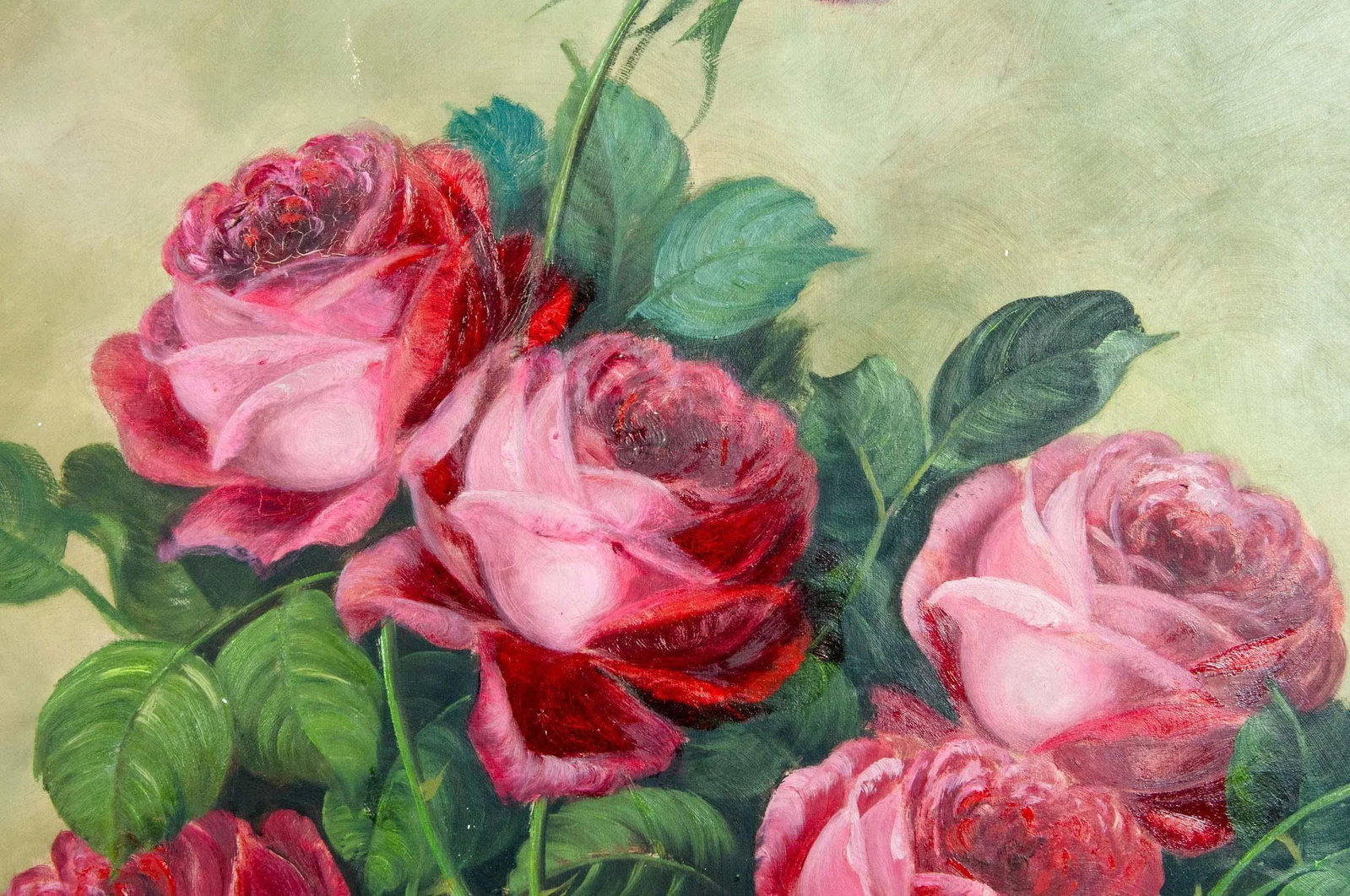 Giltwood Frame Oil / Canvas Painting - 4