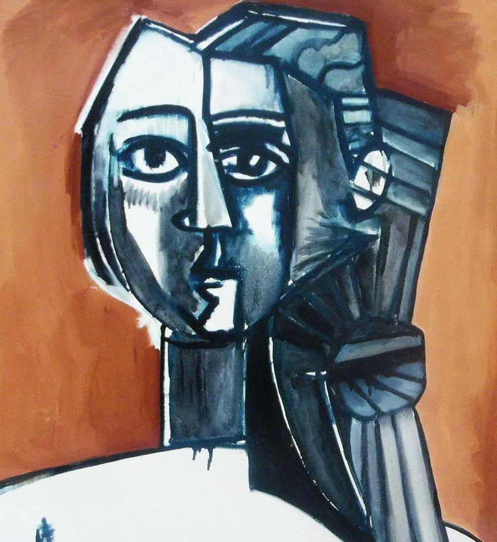 American Rob Couteau Eve - 54 x 42 - 2