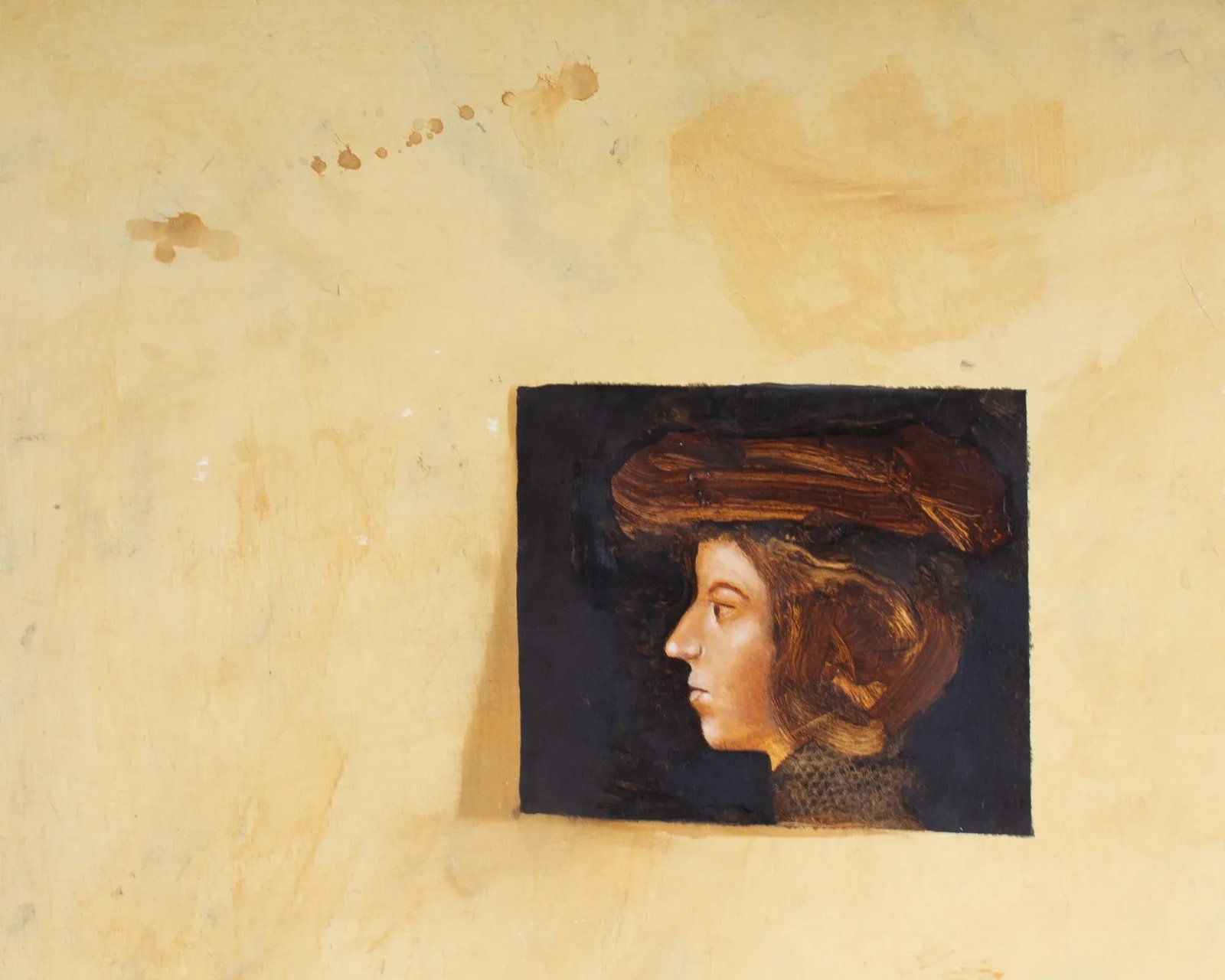 Trompe L'Oeil Oil on Canvas Painting by Yacov Feldman - 3