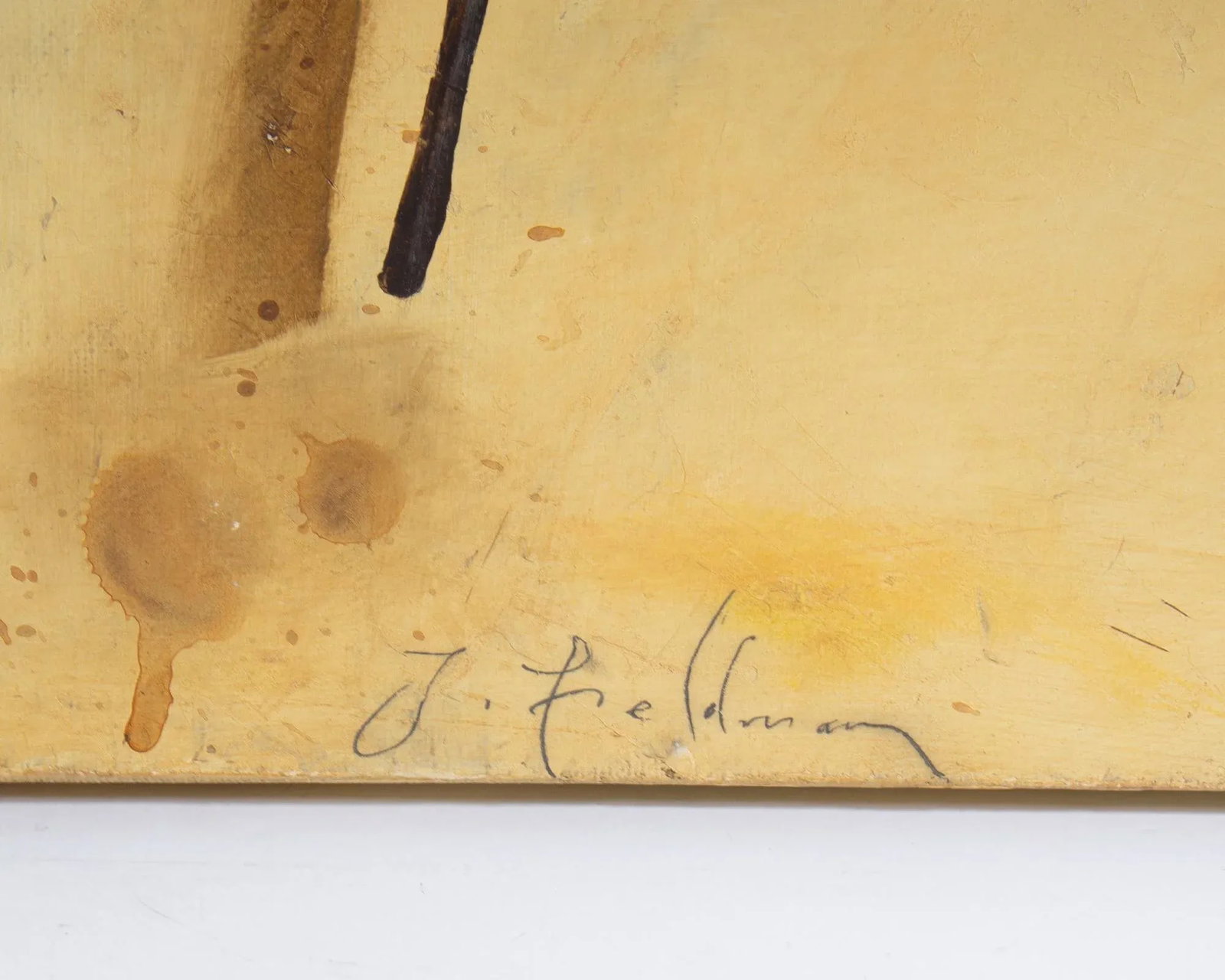Trompe L'Oeil Oil on Canvas Painting by Yacov Feldman - 4
