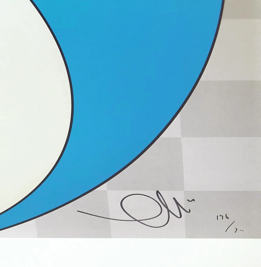 Takashi Murakami and Then. . . (Aqua Blue), Hand Signed Lithograph 2011 - 3
