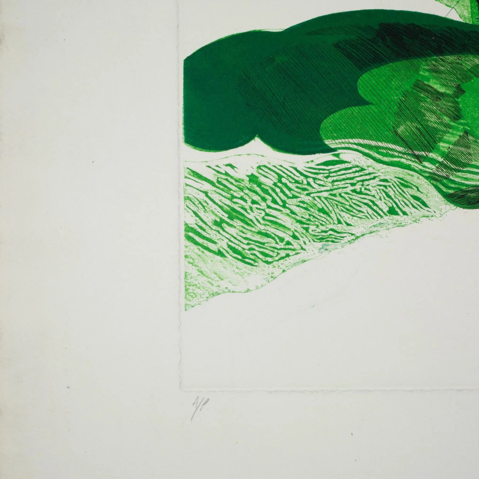 Midcentury Etching With Aquatint, Titled, Great Glen, Signed, Artist Proof - 3