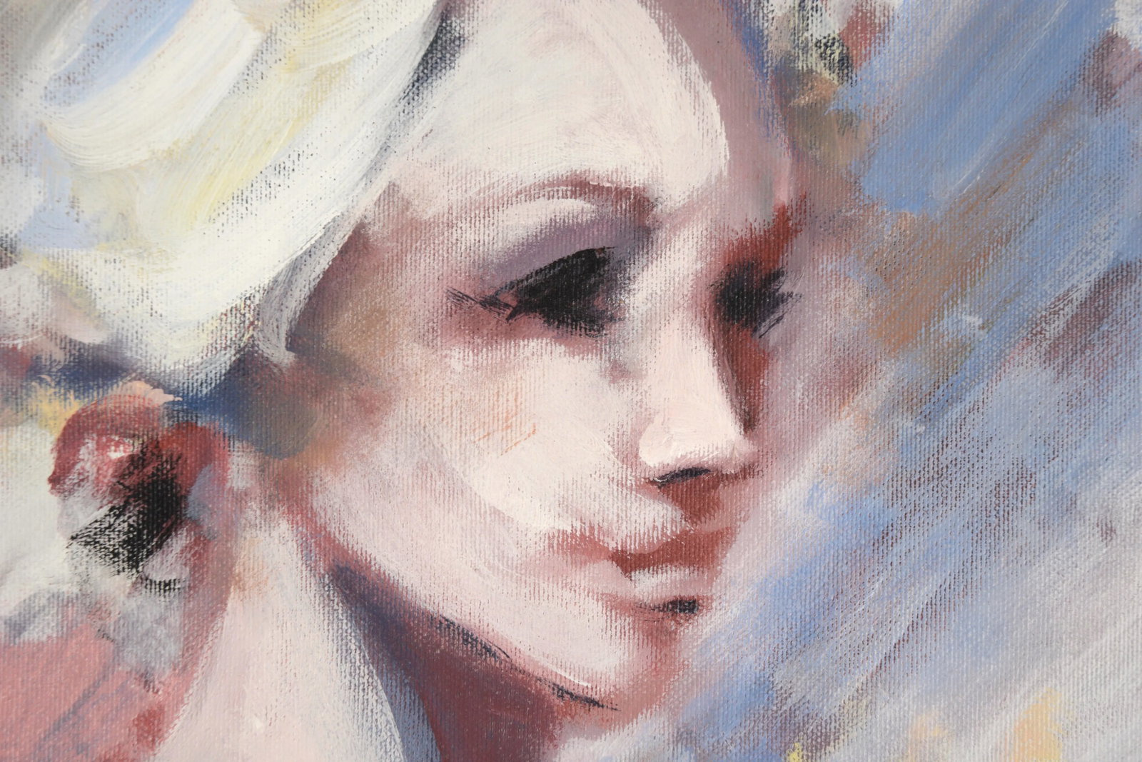 Woman With a Bouquet by the Mirror by Umberto Bianchini - 4