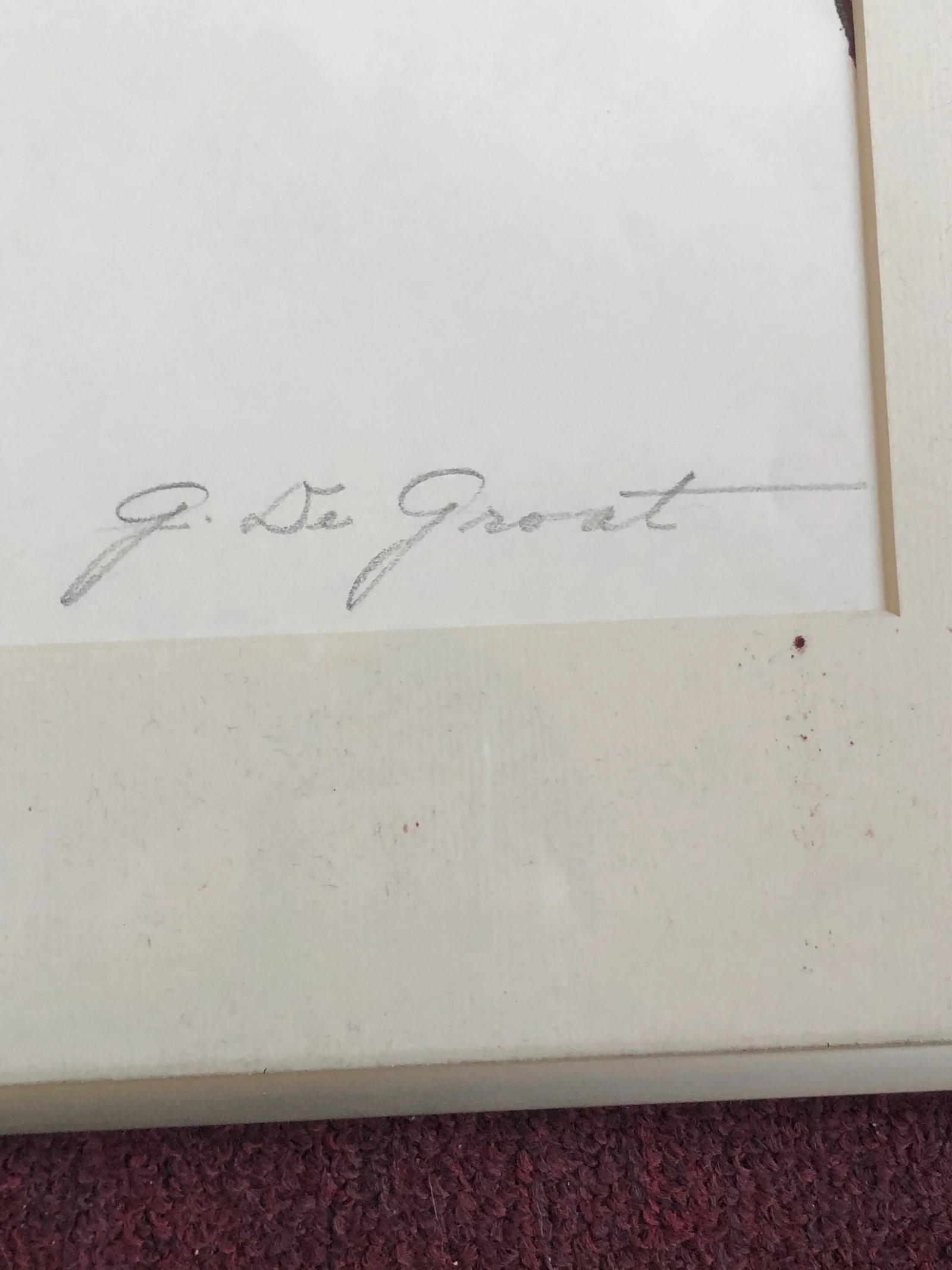 Original Watercolor Painting by California Artist George De Groat - 5