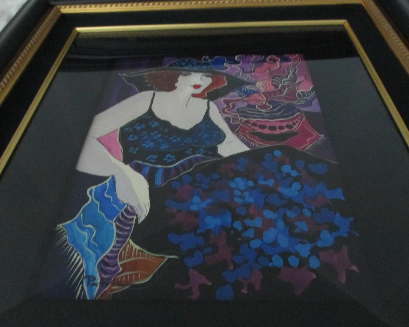 Patricia Govezensky Watercolor Signed Original Painting - 2