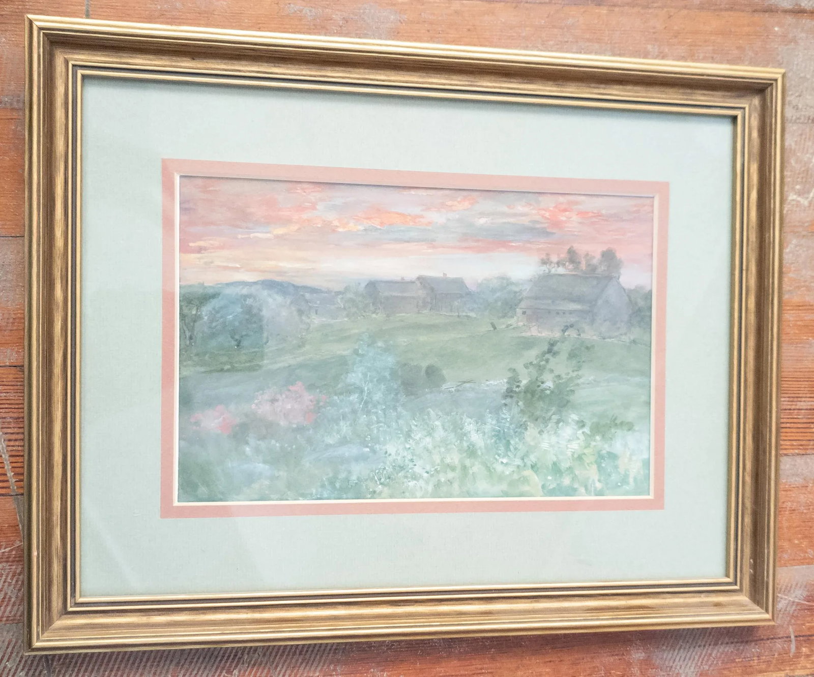 20th Century Watercolor and Gouache Berkshire Peru Massachusetts Landscape Painting - 2