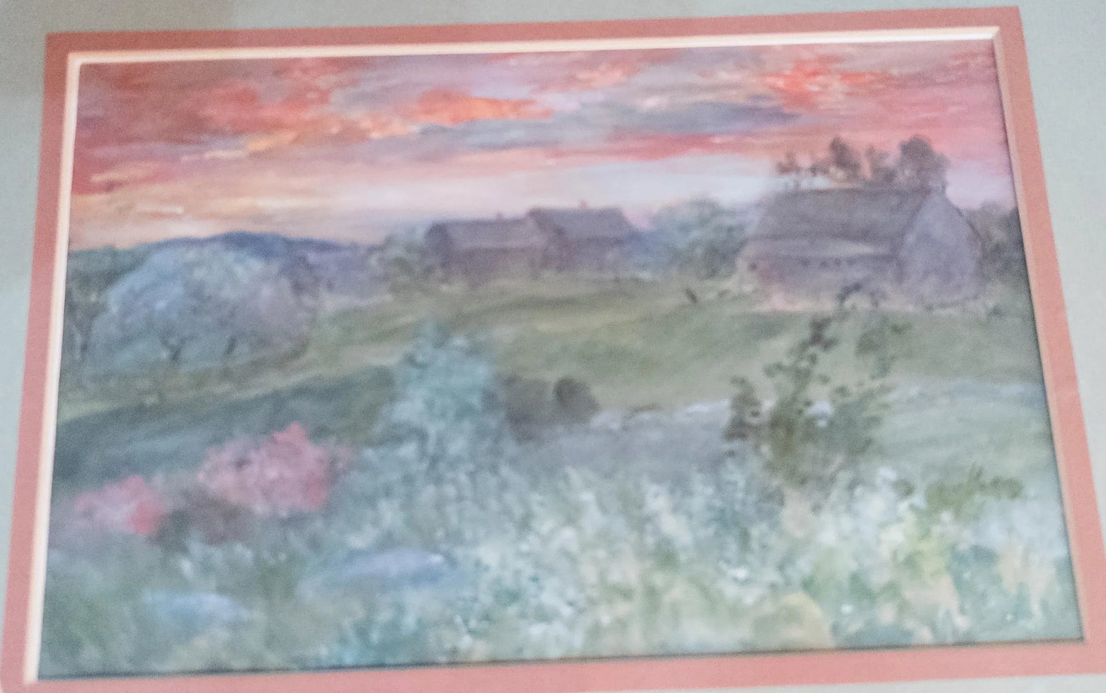 20th Century Watercolor and Gouache Berkshire Peru Massachusetts Landscape Painting - 3
