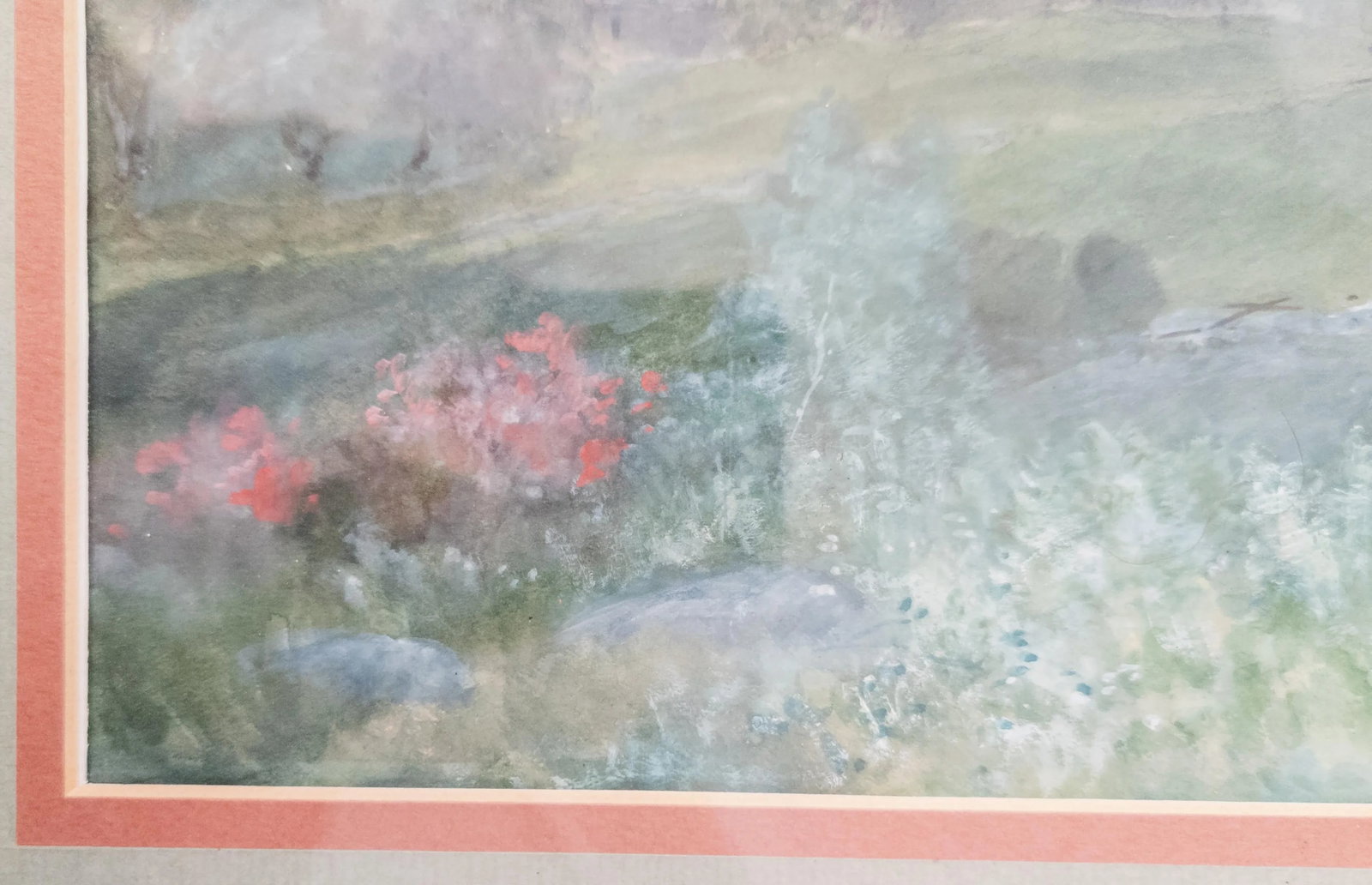 20th Century Watercolor and Gouache Berkshire Peru Massachusetts Landscape Painting - 7