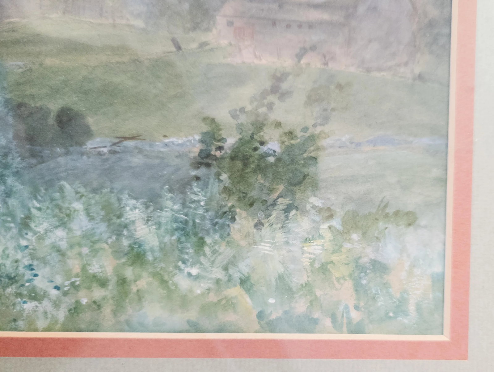 20th Century Watercolor and Gouache Berkshire Peru Massachusetts Landscape Painting - 8