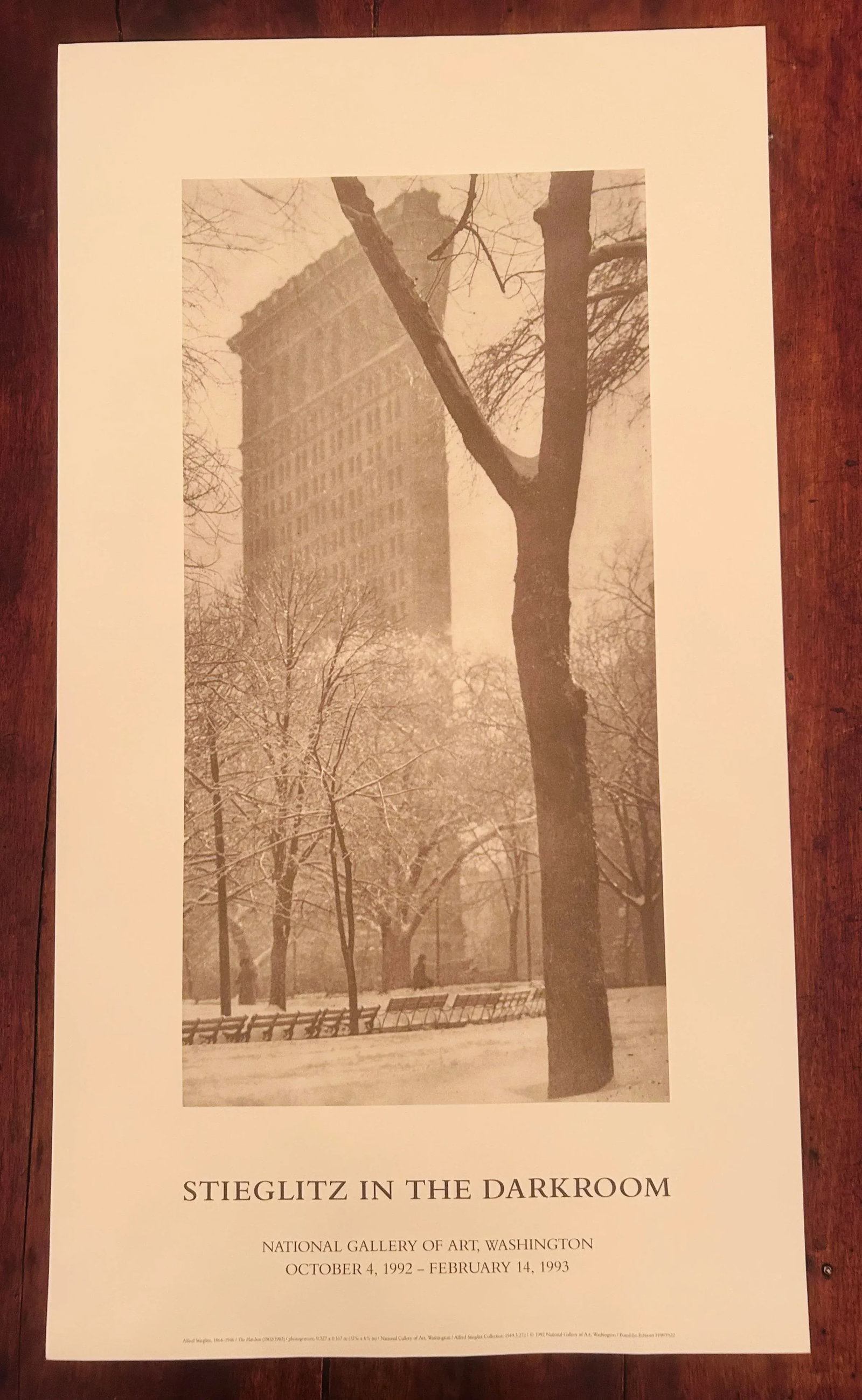 Vintage Alfred Stieglitz "The Flat-Iron" From Stiegliz in the Darkroom National Gallery of Art, Wash - 2