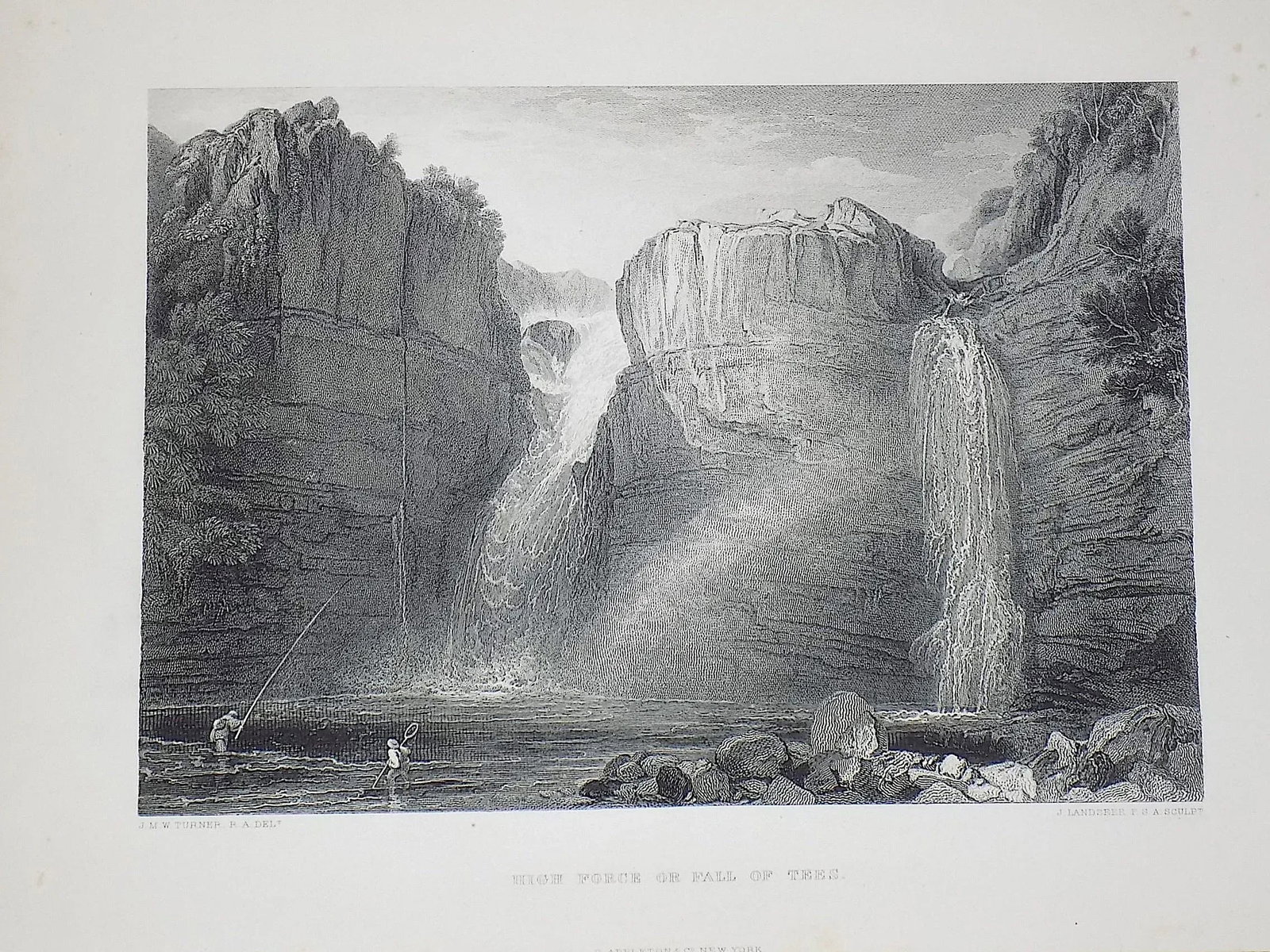 Antique 19th Century j.m.w. Turner. British Landscape Engravings - Set of 6 - 6