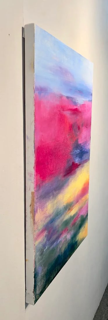 "Violet Skies" Original Oil Painting - 3