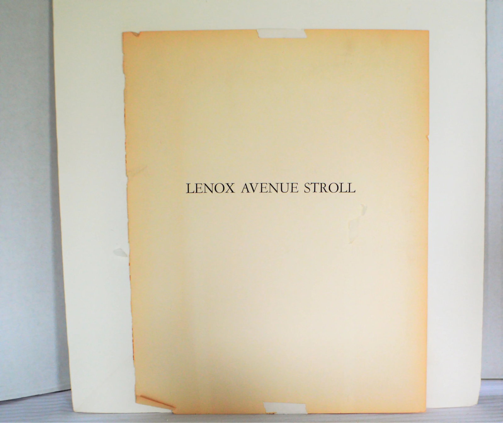 Al Hirschfeld Harlem Lenox Avenue Stroll Limited Edition Lithograph - 4