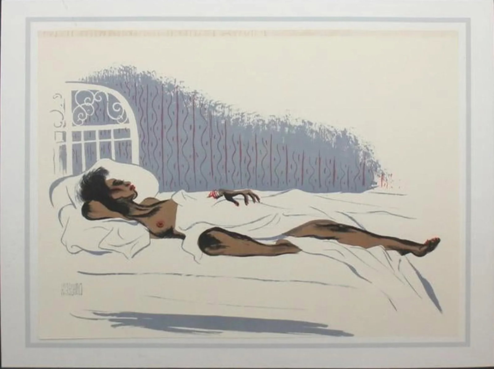 Al Hirschfeld Harlem Coco Venus Limited Edition Lithograph Print - 5