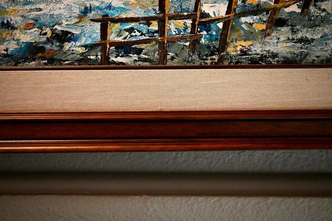 Mid 20th Century Original William Newport Signed Oil Painting - 6