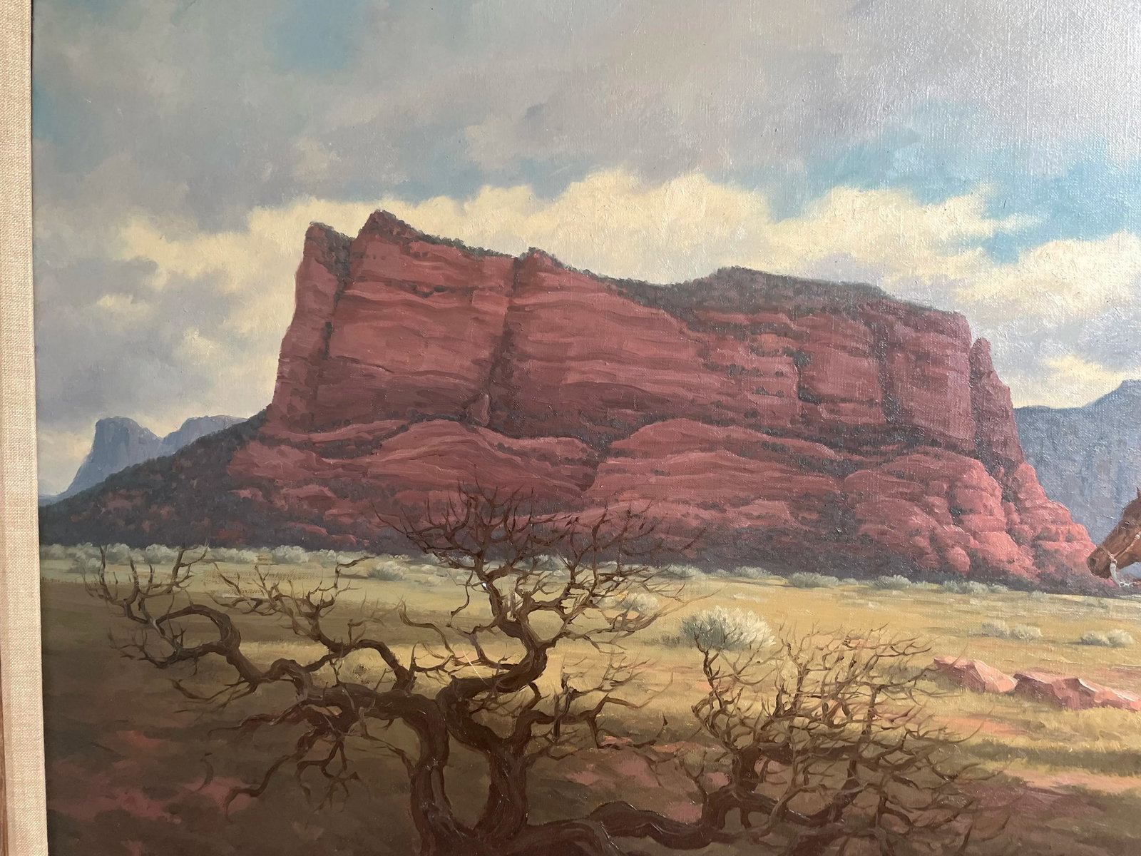 Oil on Canvas "Out for a Ride" by Gary Niblett - 6