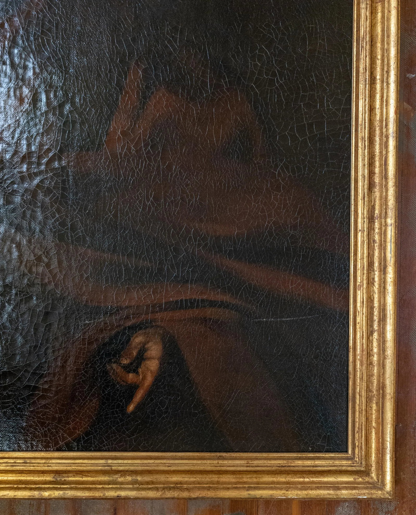 18th Century Italian Old Master Portrait Painting of Saint Matthew After Jusepe De Ribera - 5